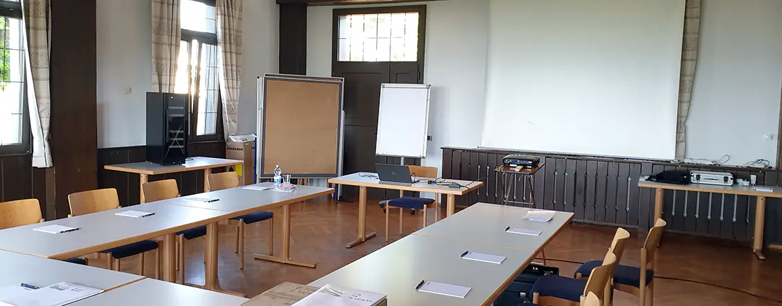 Bild von den Tagungsräumlichkeiten